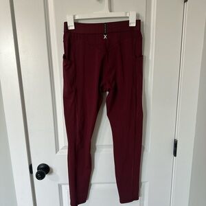 Savage X Fenty Deep Red Leggings